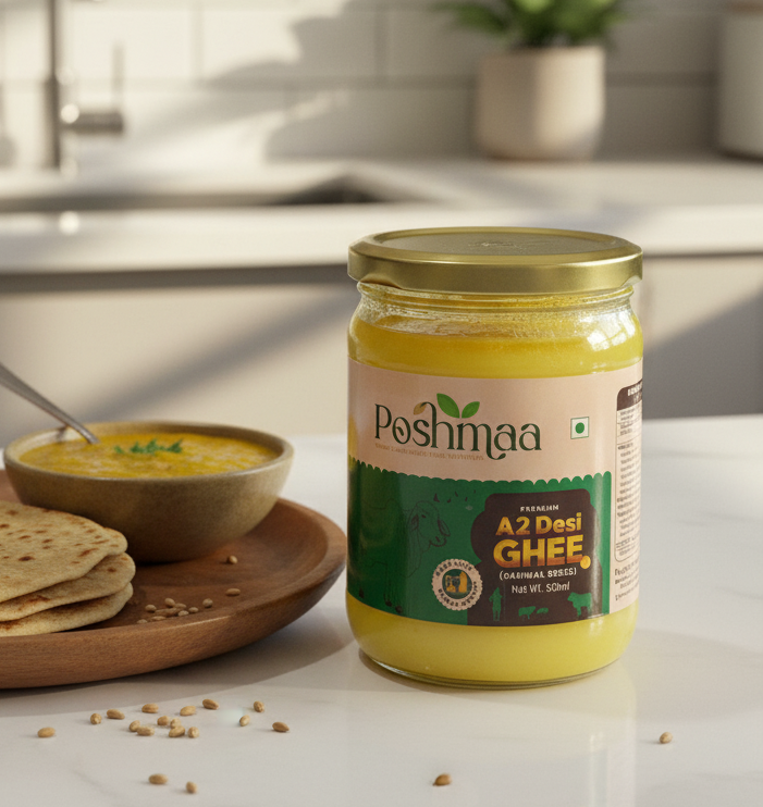 Poshmaa A2 Cow Ghee 500 ml