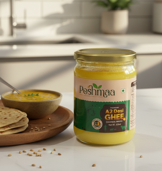 Poshmaa A2 Cow Ghee 500 ml